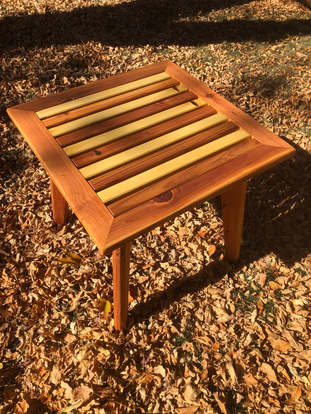 Redwood/Cedar 24x24 Table