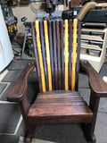 Walnut Adirondack Rocker - A Premium Rocker (Special Order)