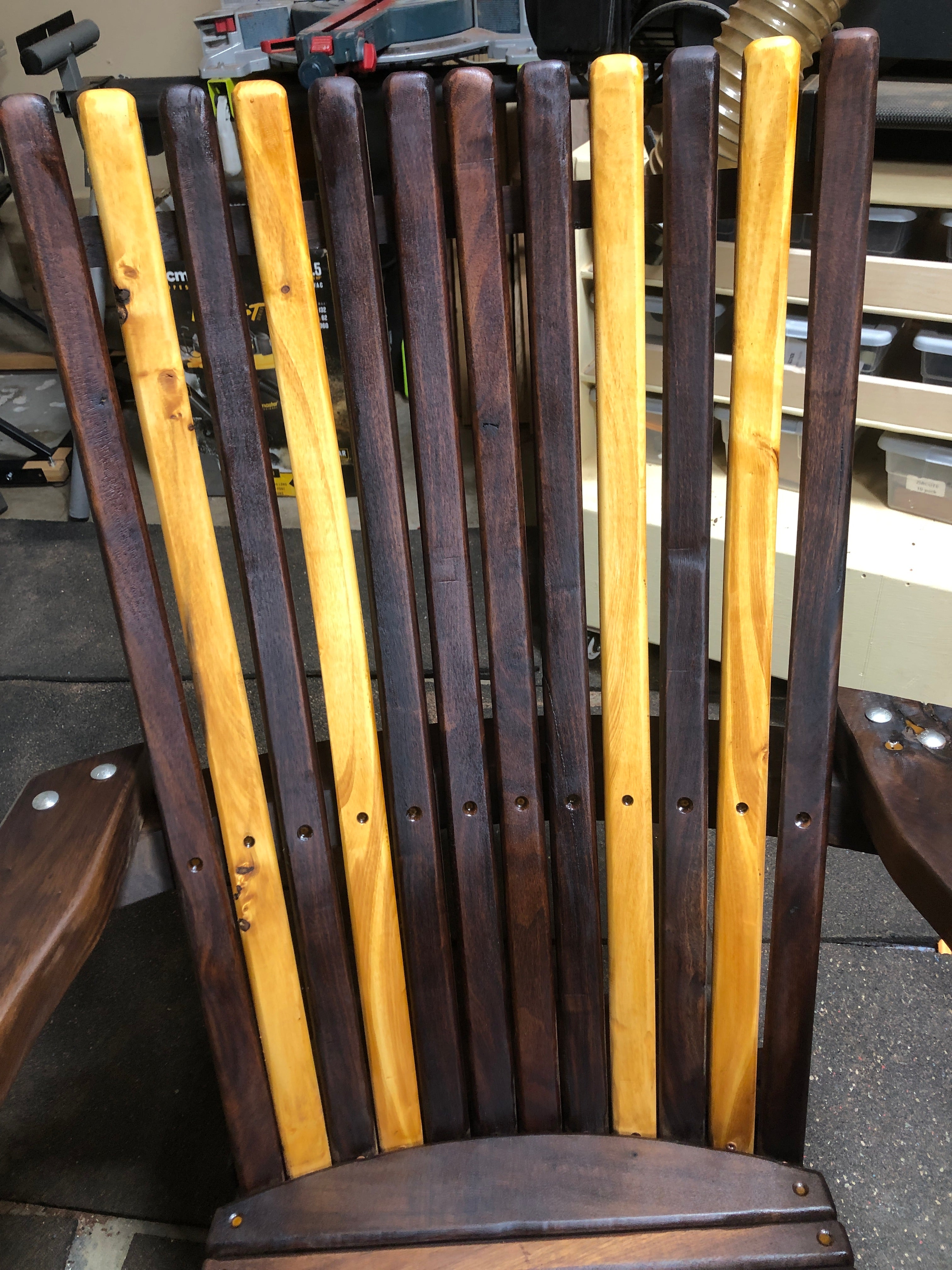 Walnut Adirondack Rocker - A Premium Rocker (Special Order)